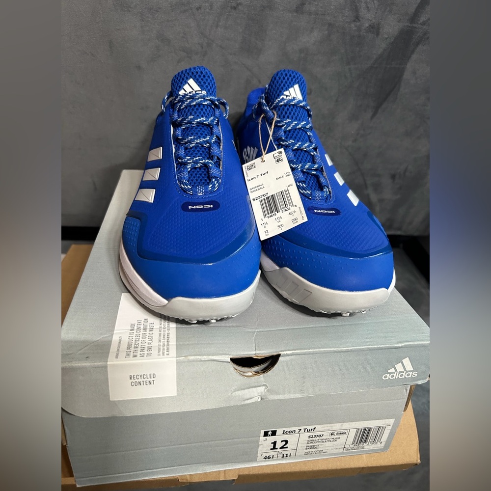adidas Blue Athletic Turf Shoes